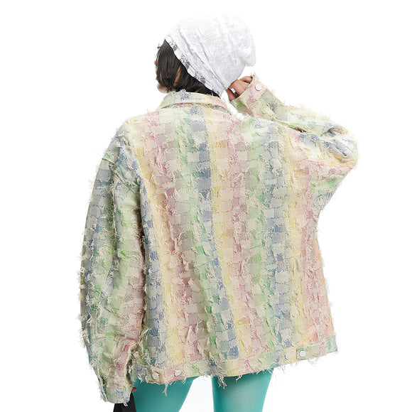 Abrigos a Cuadros Cepillados Unisex - Diseño Versátil para Hombre y Mujer