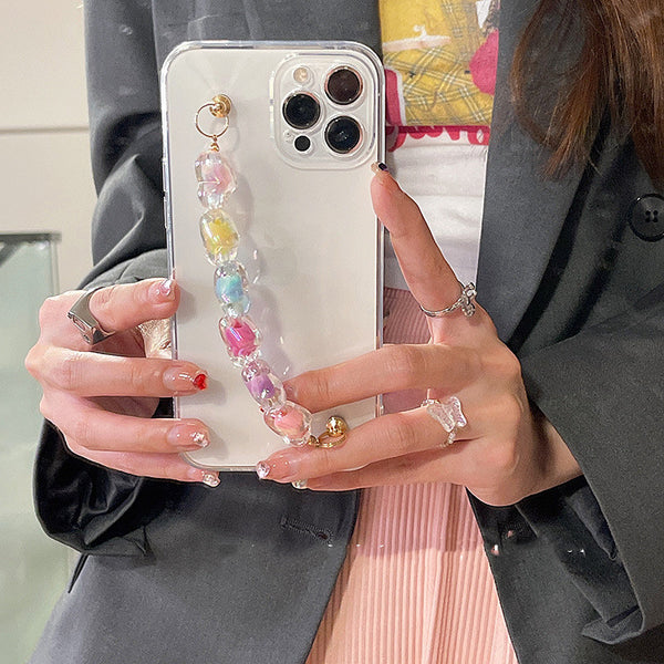 Pulsera Corazón Amor Coreana con Funda para iPhone 12