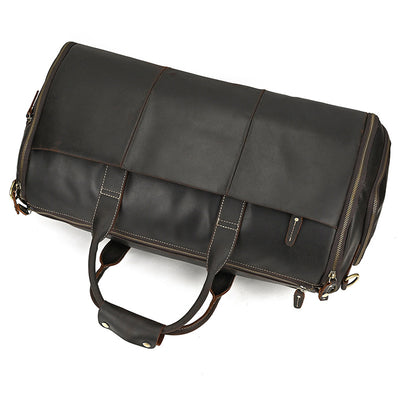Maletín de Cuero para Viajes de Negocios con Bolsillo para Zapatos - Image 16