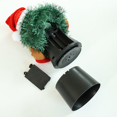 Muñeco Navideño Interactivo Musical - Papá Noel y Árbol de Navidad Eléctrico - Image 6
