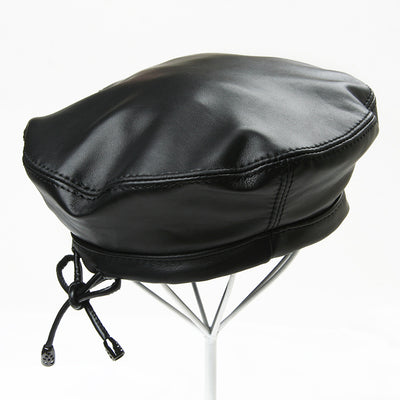 Gorra Painter Vanguardista en Piel de Oveja con Elástico - Image 11