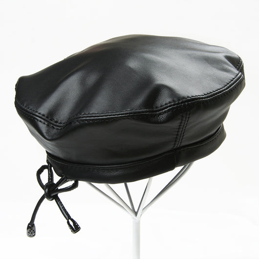 Gorra Painter Vanguardista en Piel de Oveja con Elástico - Image 11