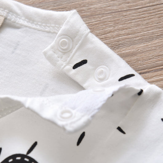 Mameluco Bebé Estampado Panda Primavera Otoño - Image 9