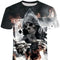 Playera Personalizada Calavera Urbana Manga Corta