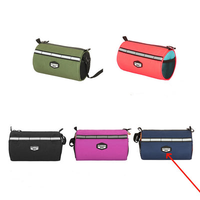Bolsa Frontal de Gran Capacidad para Bicicleta de Montaña con Soporte Plegable - Image 9
