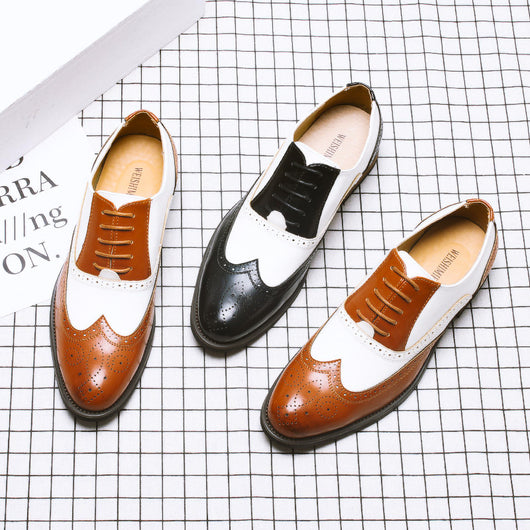 Zapatos de Vestir Ejecutivos British Tallados para Hombre - Image 6