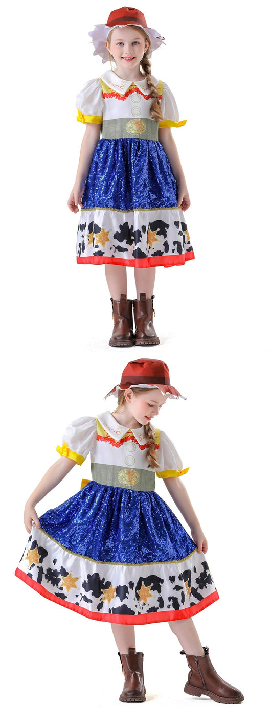 Traje de Cosplay Infantil Europeo y Americano - Image 9