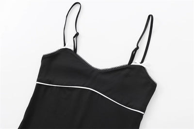 Chaleco Tejido Slim Fit Color Café con Tirantes Finos - Image 17