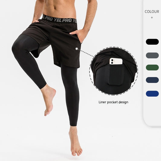 Pantalones Deportivos Elásticos de Secado Rápido para Hombre