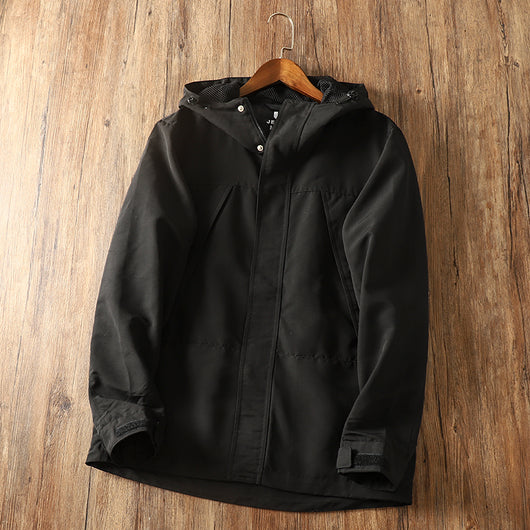 Chaqueta Deportiva Impermeable y Cortavientos para Hombre - Image 4