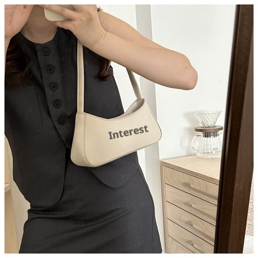 Bolsa de Hombro Minimalista Texturizada con Detalle de Moño Elegante - Image 26