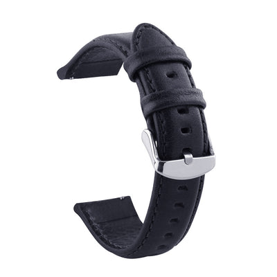 Correa de Cuero Genuine para Smartwatch - Patrón Crazy Horse Premium - Image 5