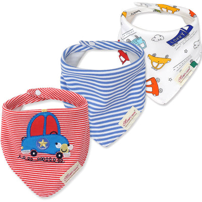 Baberos Triangulares Dobles para Bebé - Pack de 3 Pañoletas Absorbentes - Image 55