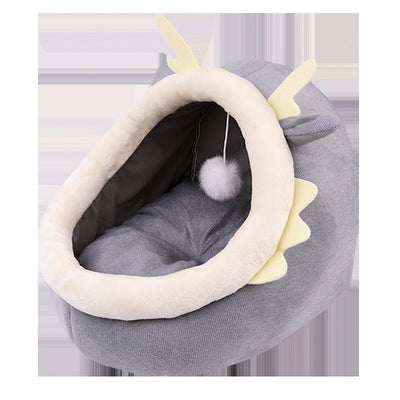 Cama Térmica Semiencerrada para Gatos - Refugio Cálido Invierno - Image 6