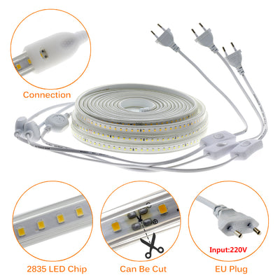 Foco LED 220V Ultra Brillante Impermeable para Exterior 120 Luces - Image 3