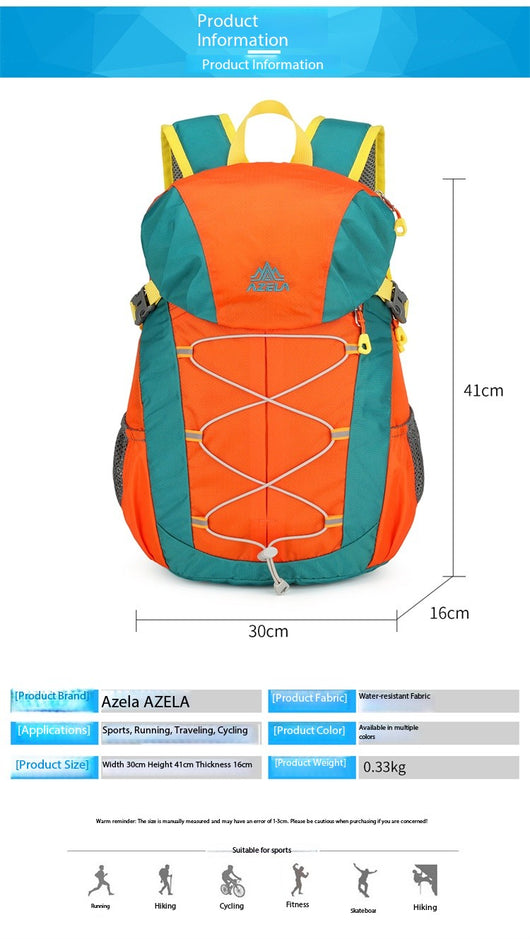 Mochila de Senderismo AZELA 20L Color Block - Ligera y Resistente - Image 14
