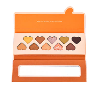 Paleta de 10 Sombras Perladas Mate Resistente al Agua - Maquillaje Profesional - Image 4