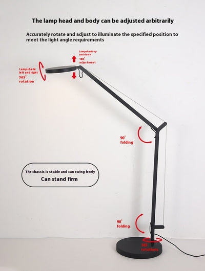 Lámpara de Escritorio Estilo Industrial con Brazo Mecánico Ajustable - Image 7