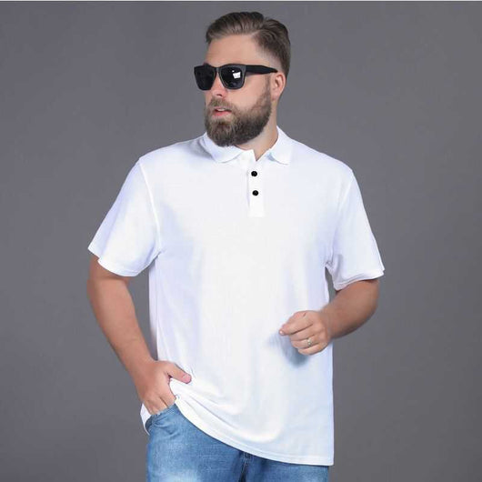 Playera Fresca de Malla Ice Silk para Hombre Talla Grande - Image 10