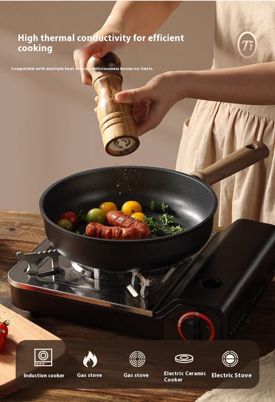 Sartén Antiadherente Titanio Wok Ligero Inducción - Cocina Profesional en Casa - Image 17