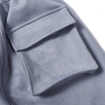 Pantalones Casuales Multibolsillos en Color Sólido para Hombre - Image 6