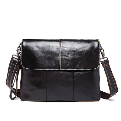 Bolsa de Hombro Ejecutiva con Solapa para Hombre - Image 11