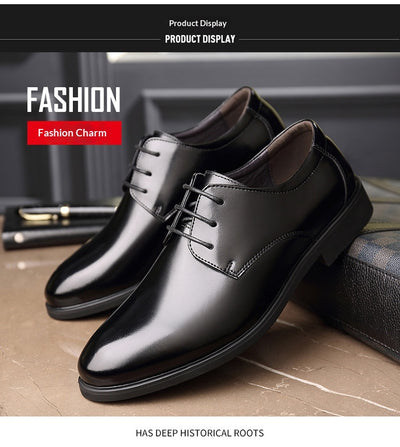 Zapatos Formales de Cuero Genuino para Hombre Talla Extra Grande - Image 7