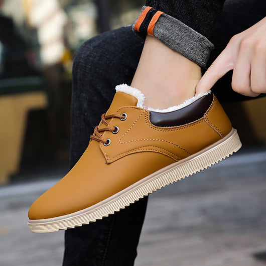 Zapatos Casuales de Invierno para Hombre con Forro de Terciopelo - Image 5