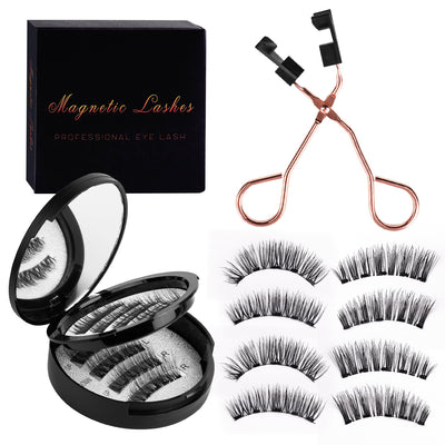 Pestañas Postizas Magnéticas con Tallo Rígido para Mujer - Image 4