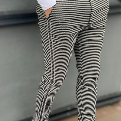 Pantalones Casuales de Cuadros para Hombre