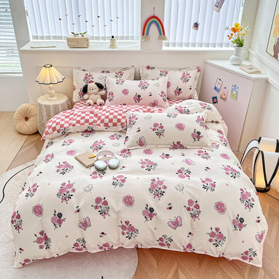 Sábanas de Algodón Puro Minimalistas para Cama - Image 10