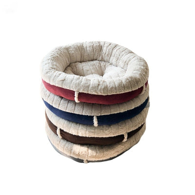 Cama Redonda Térmica para Perros y Gatos - Diseño Otoño Invierno - Image 3