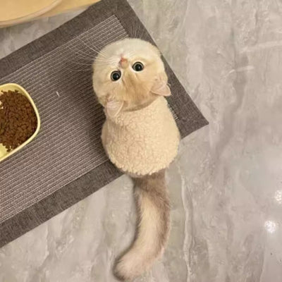 Chaleco Abrigador de Lana de Cordero para Gatos - Diseño Cálido e Adorable - Image 8