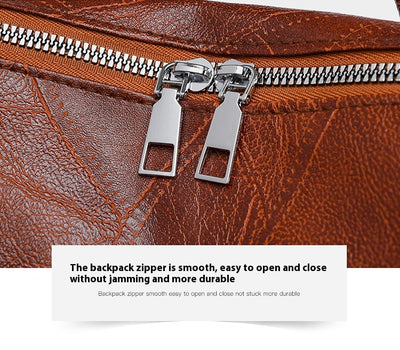 Mochila de Cuero PU para Mujer de Gran Capacidad - Image 13