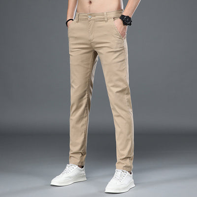 Pantalones de Vestir Elásticos Slim Fit con Cintura Ajustable - Image 4