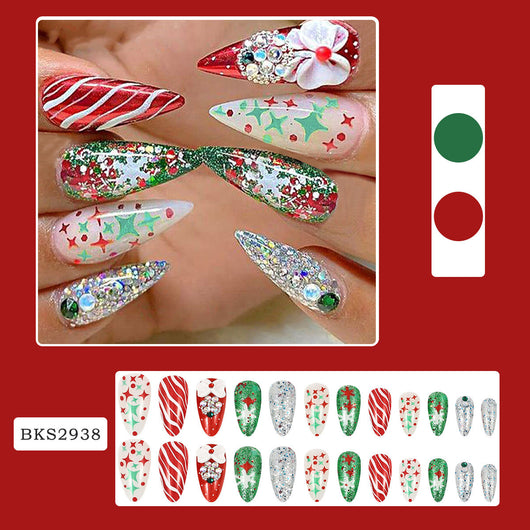 Uñas Decorativas Copo de Nieve - Diseño Navideño SMD - Image 7