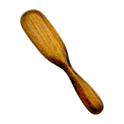 Dural Beech wood big oval hair brush with boar bristles - 8 rows - Tekeno