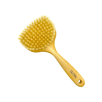 Dural Beech wood sauna & massage brush with pure boar bristles - Tekeno