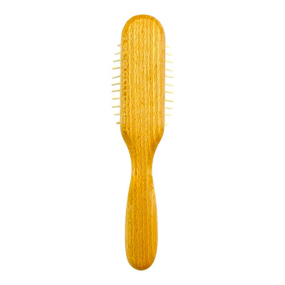 Dural Beech wood rubber cushion hair brush with long wooden pins - Tekeno