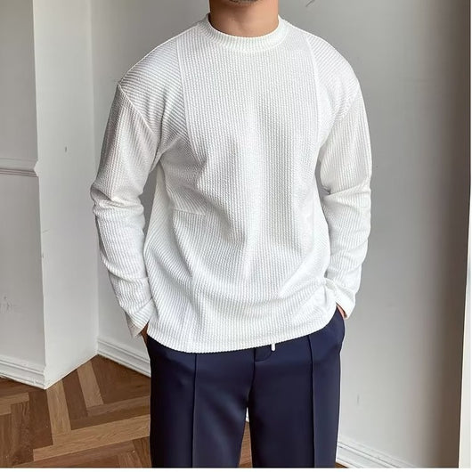 Camiseta Casual Básica para Hombre - Comodidad Diaria - Image 2