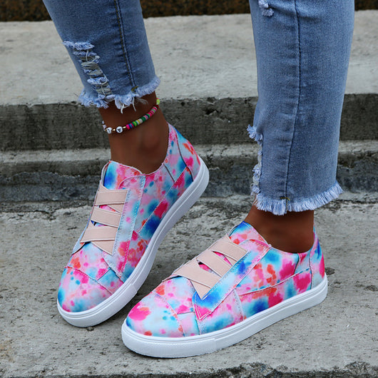 Zapatos Planos Canvas Multicolor para Mujer - Comodidad Casual - Image 9