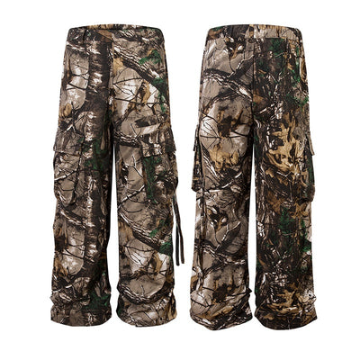 Pantalones Cargo Camuflaje Ramas Estilo Retro - Image 17