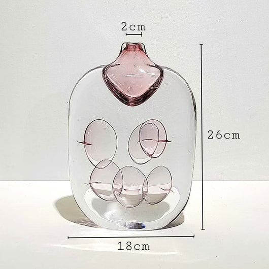 Jarrón de Cristal Burbuja Moderno y Minimalista - Image 10