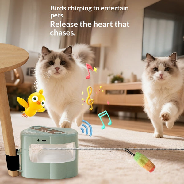 Juguete Interactivo para Gatos con Control Remoto y Sonido