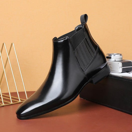 Botas Martin de Caña Alta Punta Afilada para Hombre - Image 12