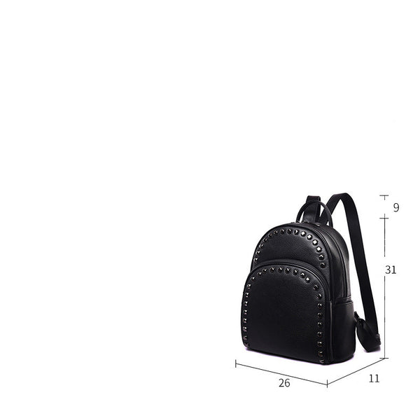 Mochila de Cuero para Mujer - Diseño Casual Versátil