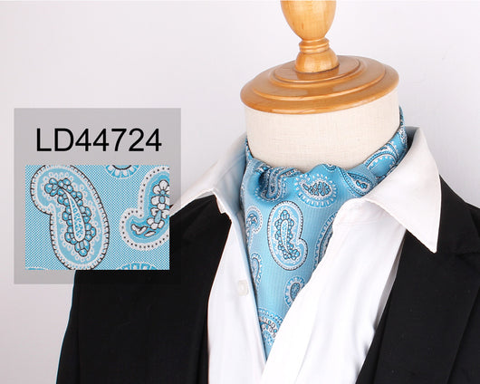 Pañuelo de Seda para Hombre con Estampado Floral - Image 26