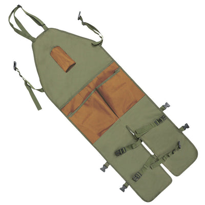 Delantal de Jardinería Protector con Cobertura de Piernas y Múltiples Bolsillos - Image 6