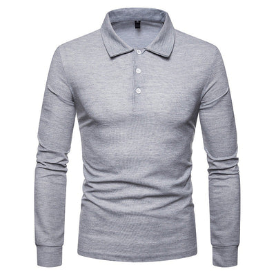 Camisa Casual de Manga Larga Slim Fit con Cuello de Color - Image 25
