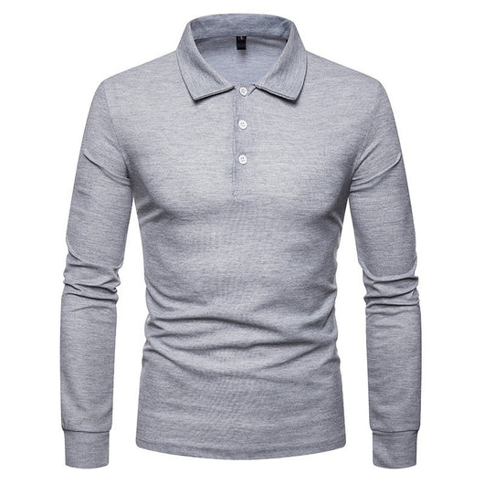 Camisa Casual de Manga Larga Slim Fit con Cuello de Color - Image 25